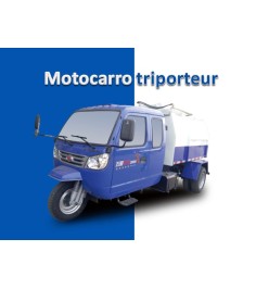 Three-wheeled self-loading garbage truck