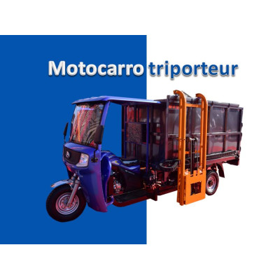 motocarro triporteur-garbage tricycle