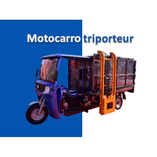 motocarro triporteur-garbage tricycle